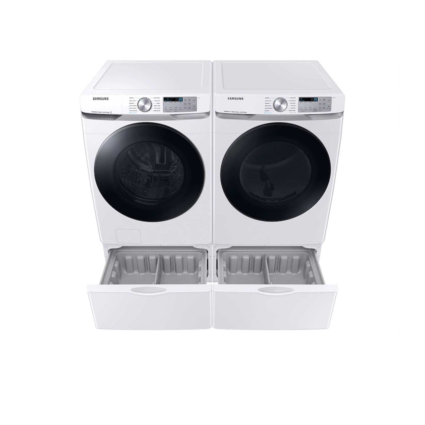 7.5 cu. ft. Smart Gas Dryer with Steam Sanitize+ in White