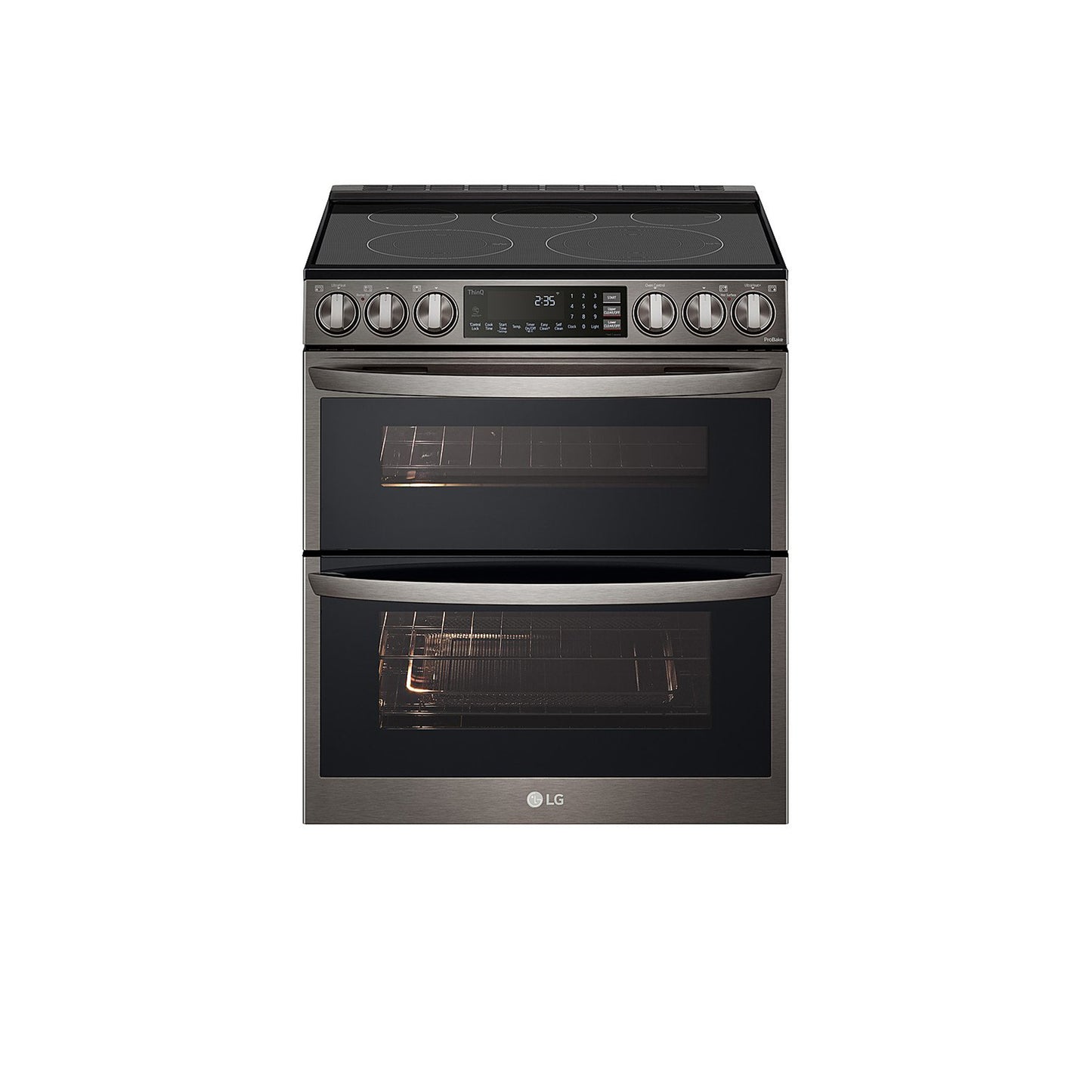 7.3 cu. ft. Smart Electric Double Oven Slide-in Range with InstaView®, ProBake® Convection, Air Fry, and Air Sous Vide