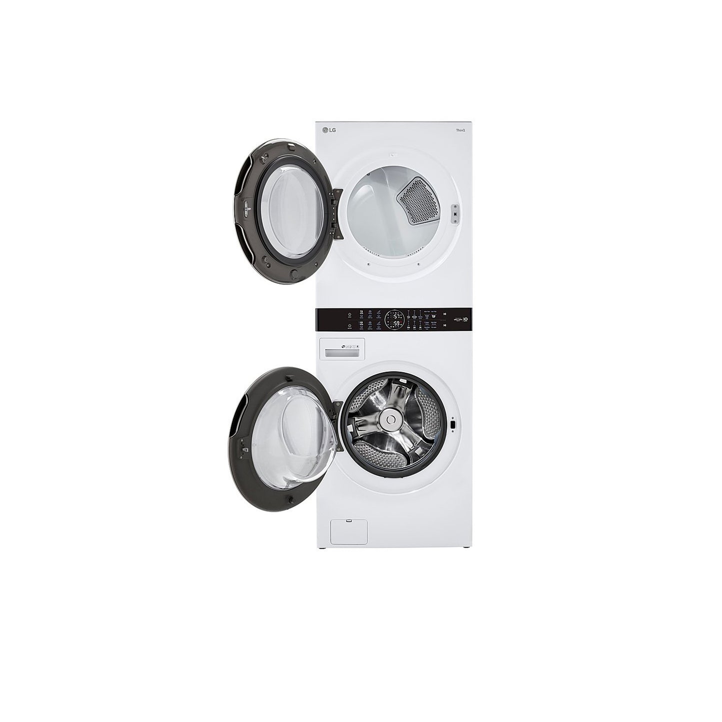 Single Unit Front Load LG WashTower™ with Center Control™ 4.5 cu. ft. Washer and 7.4 cu. ft. Gas Dryer