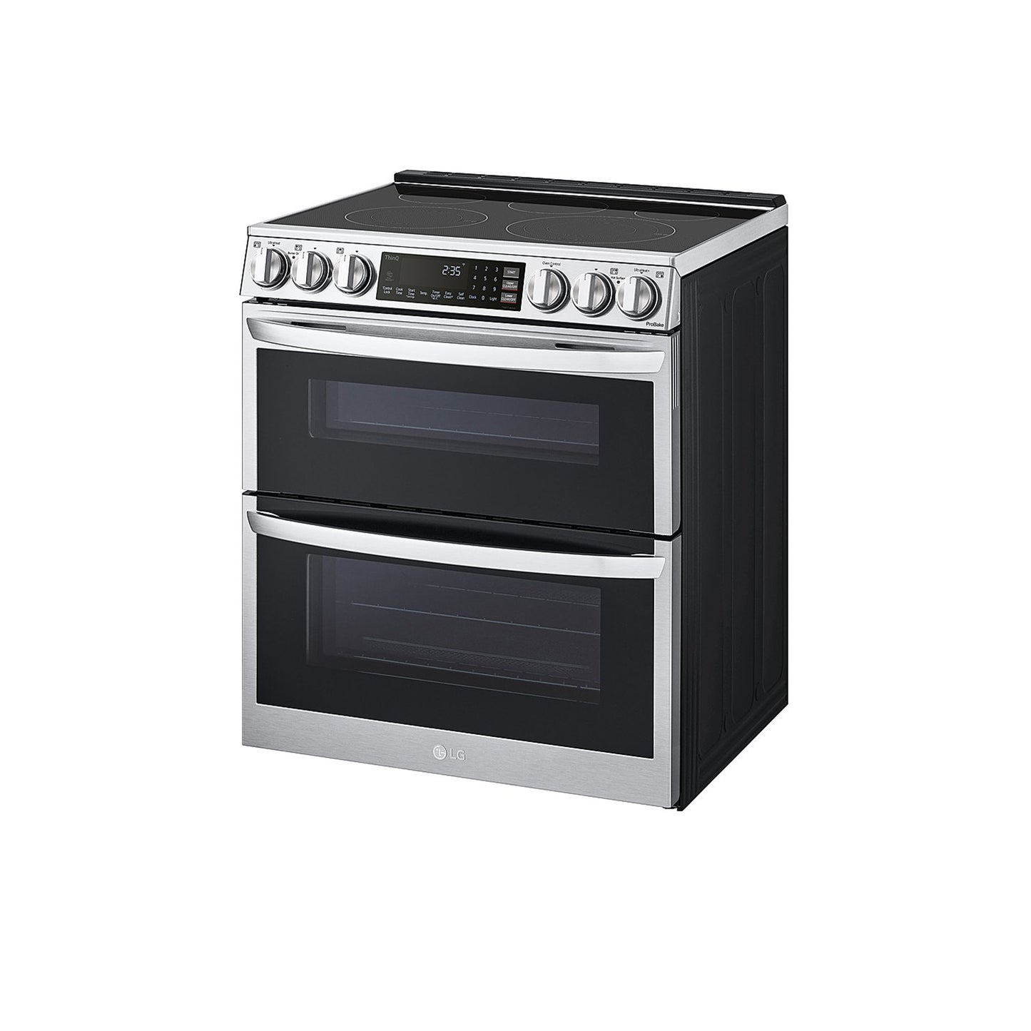 7.3 cu. ft. Smart Electric Double Oven Slide-in Range with InstaView®, ProBake® Convection, Air Fry, and Air Sous Vide