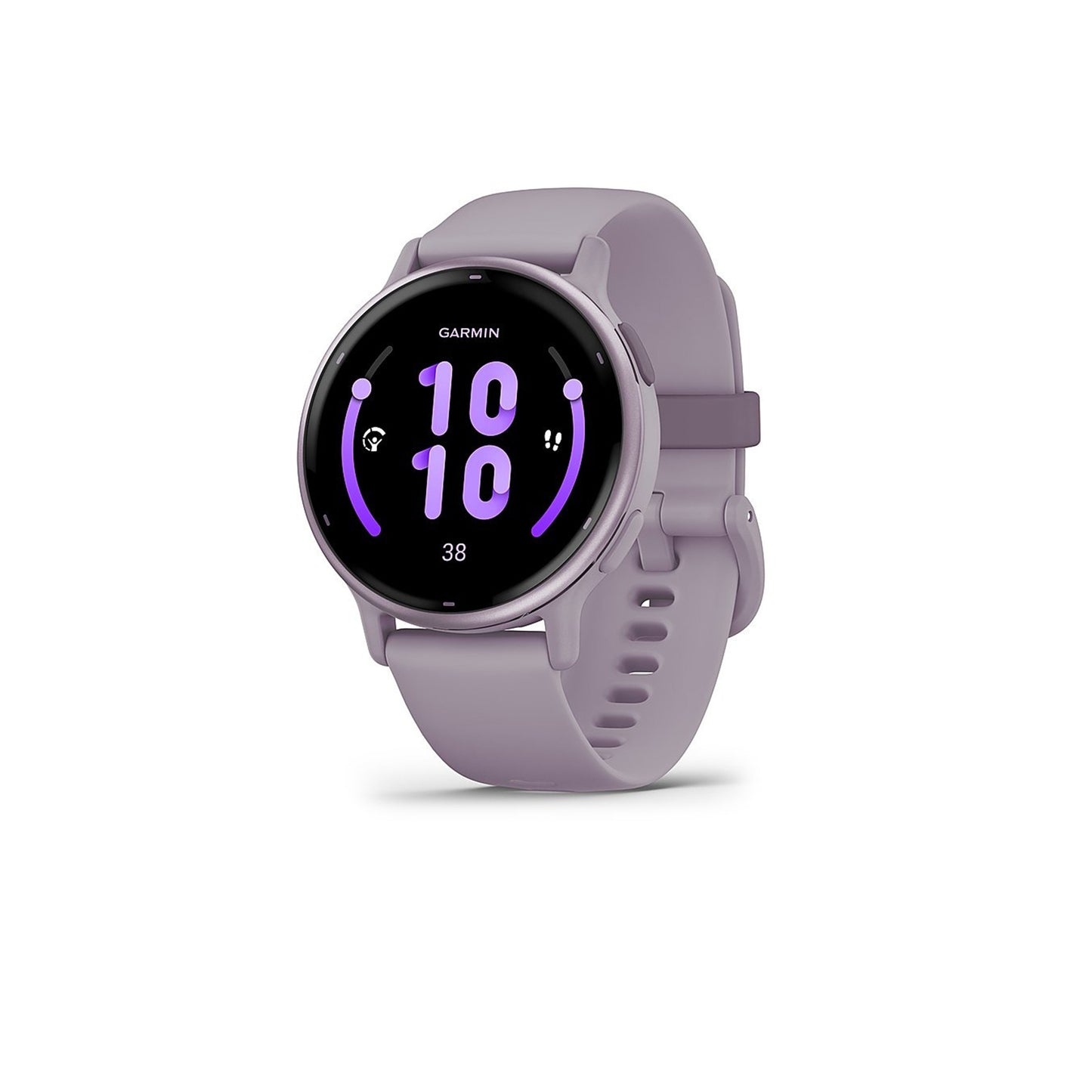 Garmin - vívoactive 5 GPS Smartwatch 42 mm Fiber-reinforced polymer - Metallic Orchid Aluminum and Orchid