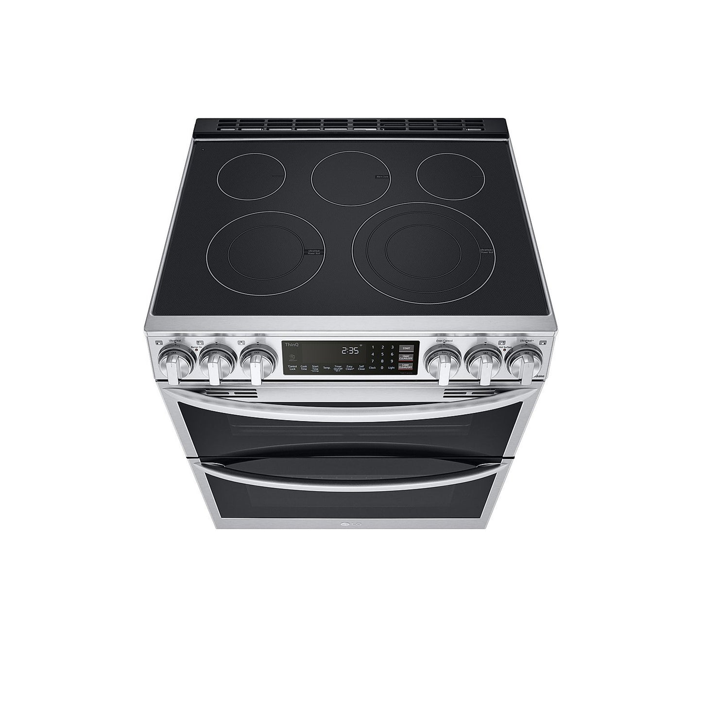 7.3 cu. ft. Smart Electric Double Oven Slide-in Range with InstaView®, ProBake® Convection, Air Fry, and Air Sous Vide