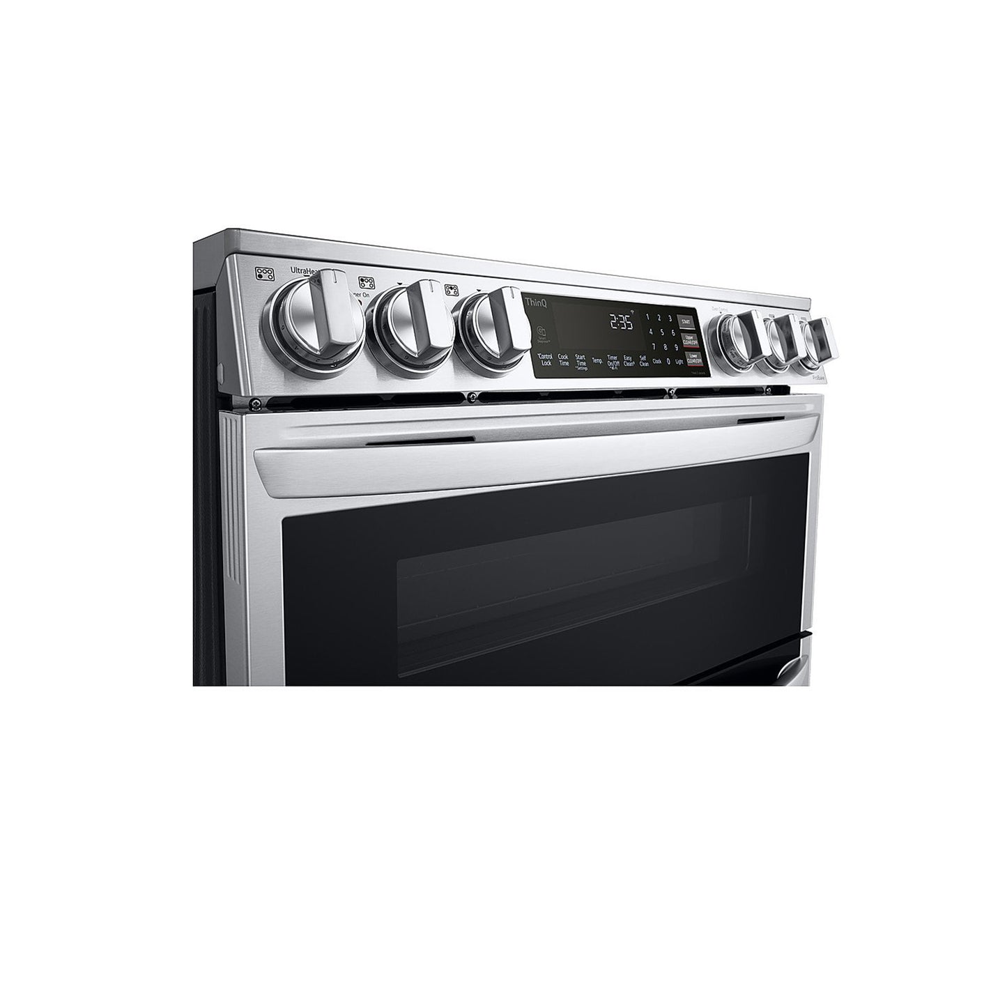 7.3 cu. ft. Smart Electric Double Oven Slide-in Range with InstaView®, ProBake® Convection, Air Fry, and Air Sous Vide