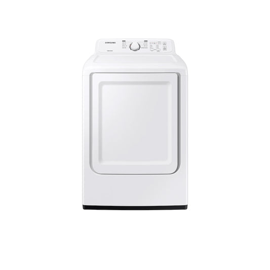 7.2 cu. ft. Gas Dryer with Sensor Dry and 8 Drying Cycles in White