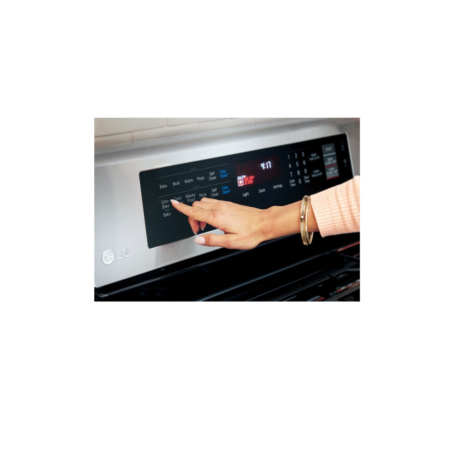 6.9 cu. ft. Gas Double Oven Range with ProBake Convection® and EasyClean®