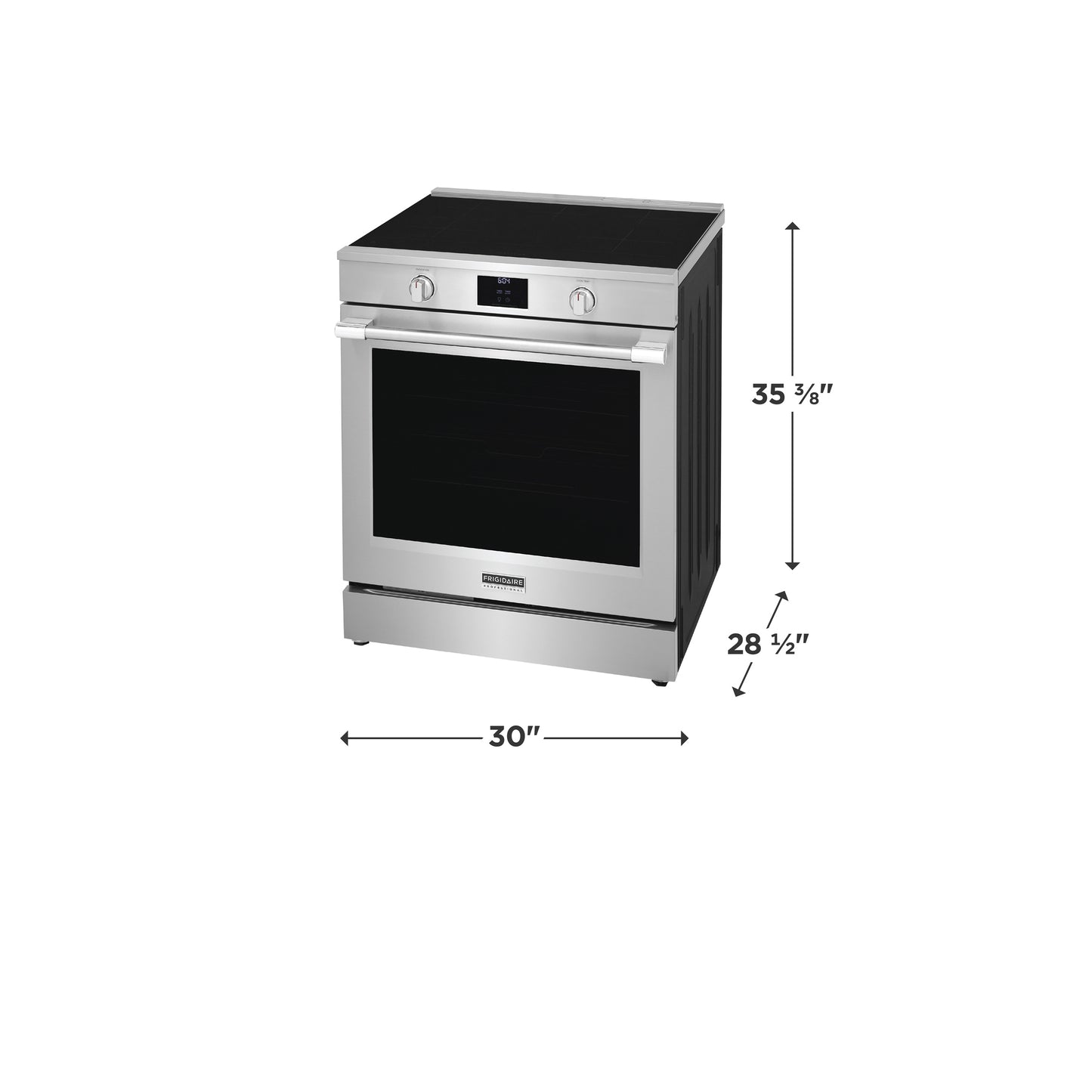 Frigidaire Professional 30" Induction Range with No Preheat + Air Fry