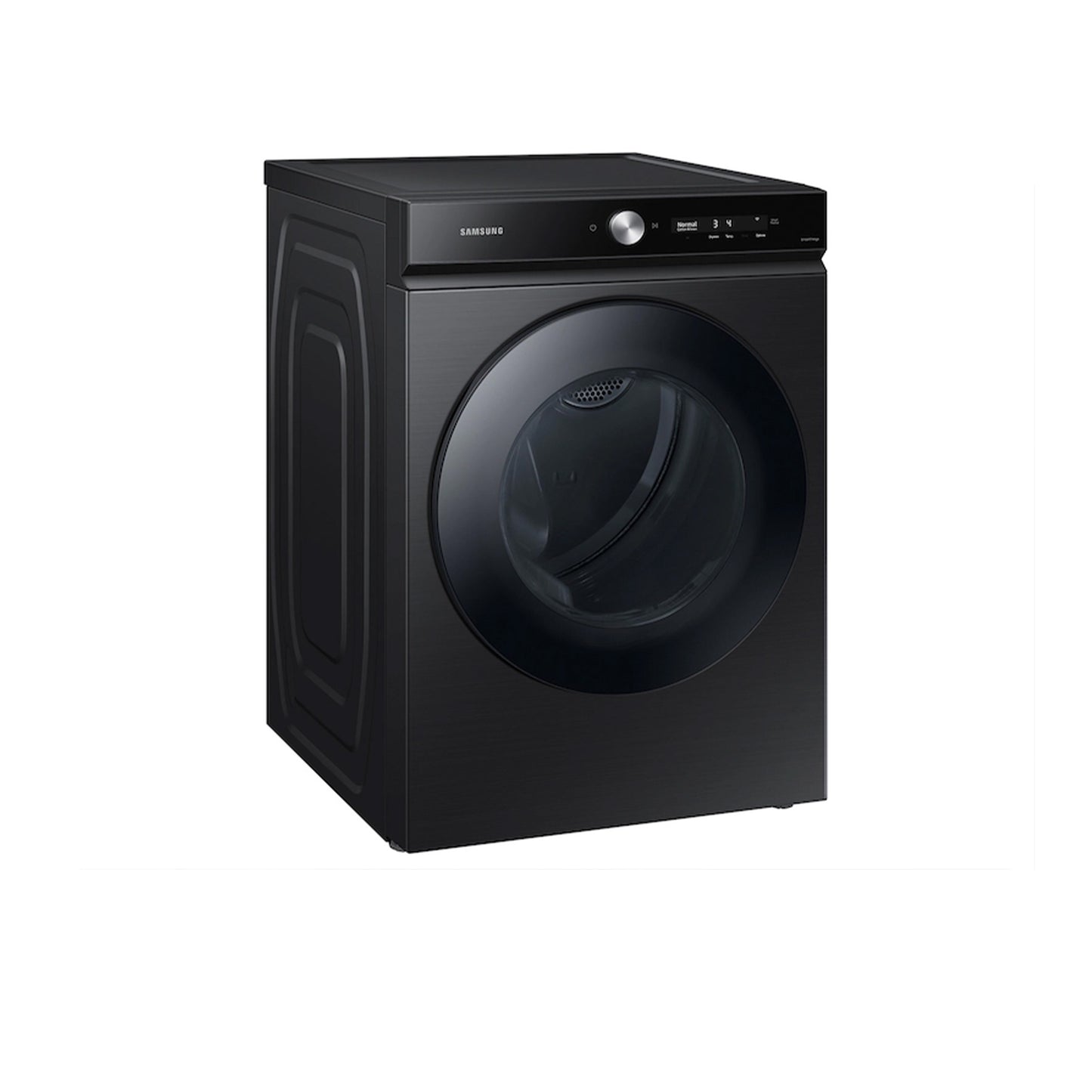 Bespoke 7.6 cu. ft. Ultra Capacity Gas Dryer with Super Speed Dry and AI Smart Dial in Brushed Black