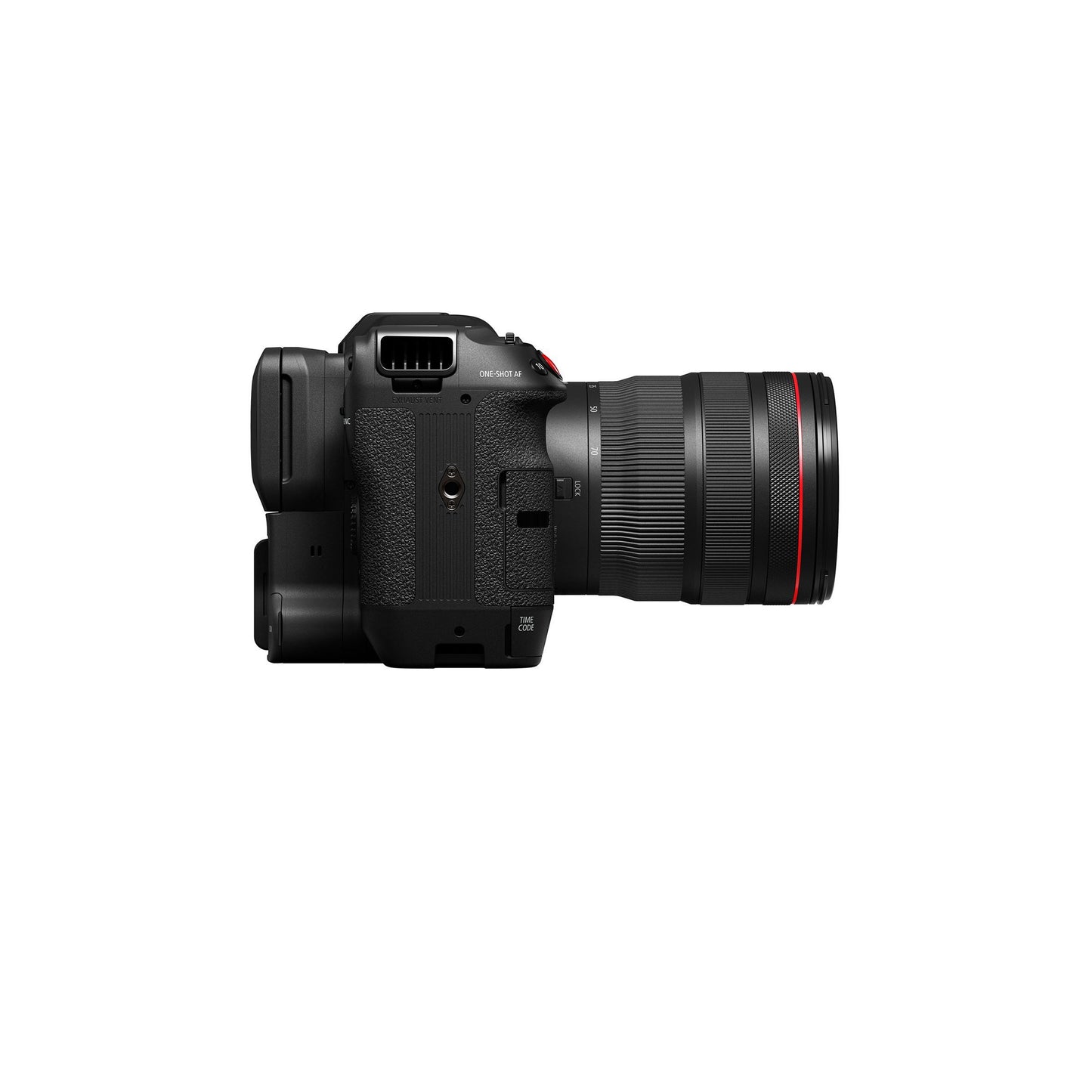 Canon - EOS C70 4K Video Mirrorless Cinema Camera with RF 24-70 f/2.8 L IS USM Lens - Black.