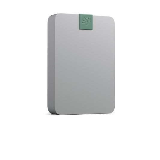 Seagate Ultra Touch HDD 5TB External Hard Drive - 15mm, Pebble Grey, Post-Consumer Recycled Material, 6mo Dropbox and Mylio, Rescue Services (STMA5000400)