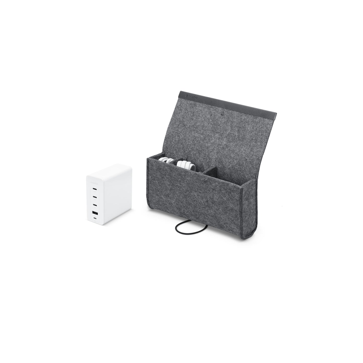 mophie speedport 120 4-port GaN wall charger travel kit (120W)