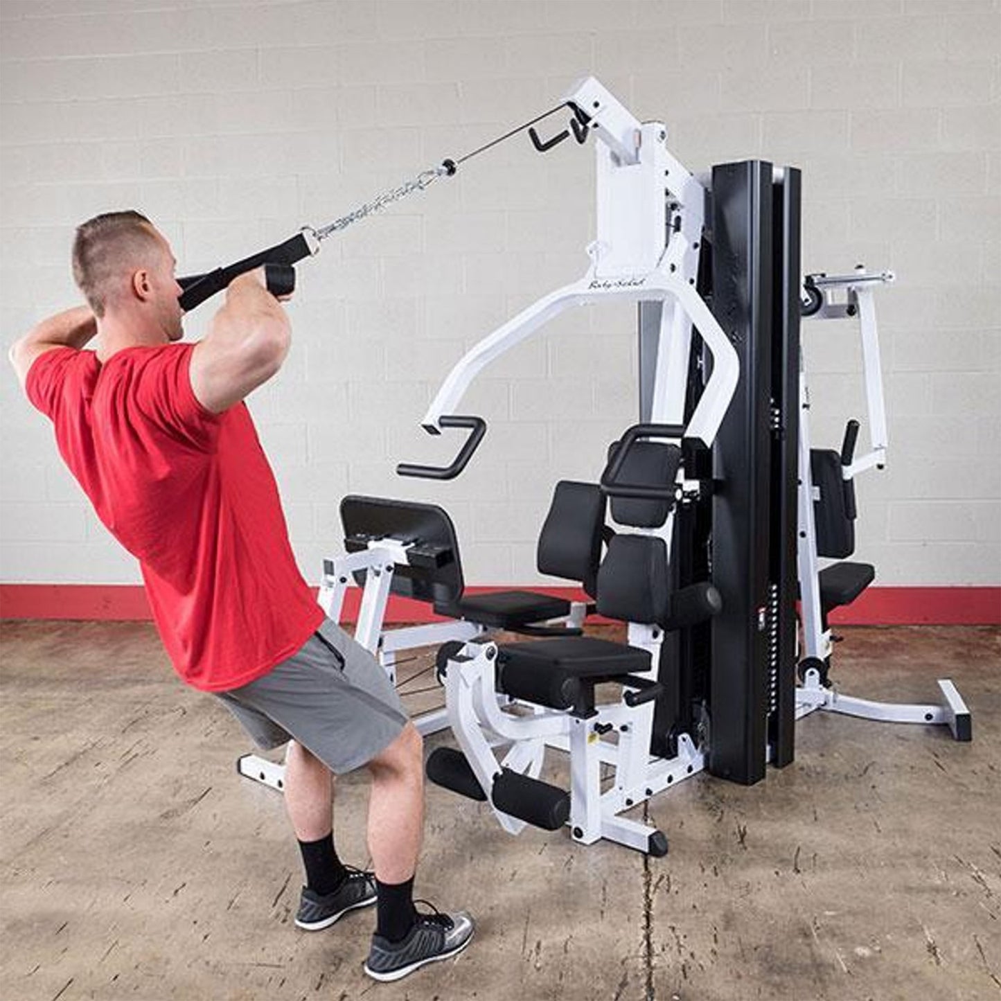 Body-Solid EXM3000LPS Dual Stack Home Gym with Leg Press