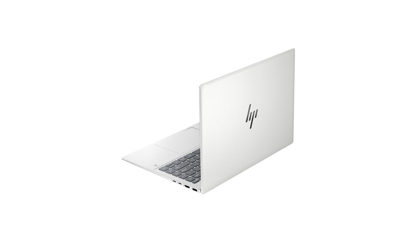 كمبيوتر محمول HP Pavilion Plus، معالج AMD Ryzen™ 5 7540U، ذاكرة وصول عشوائي سعتها 16 جيجابايت، محرك أقراص SSD سعة 512 جيجابايت. 