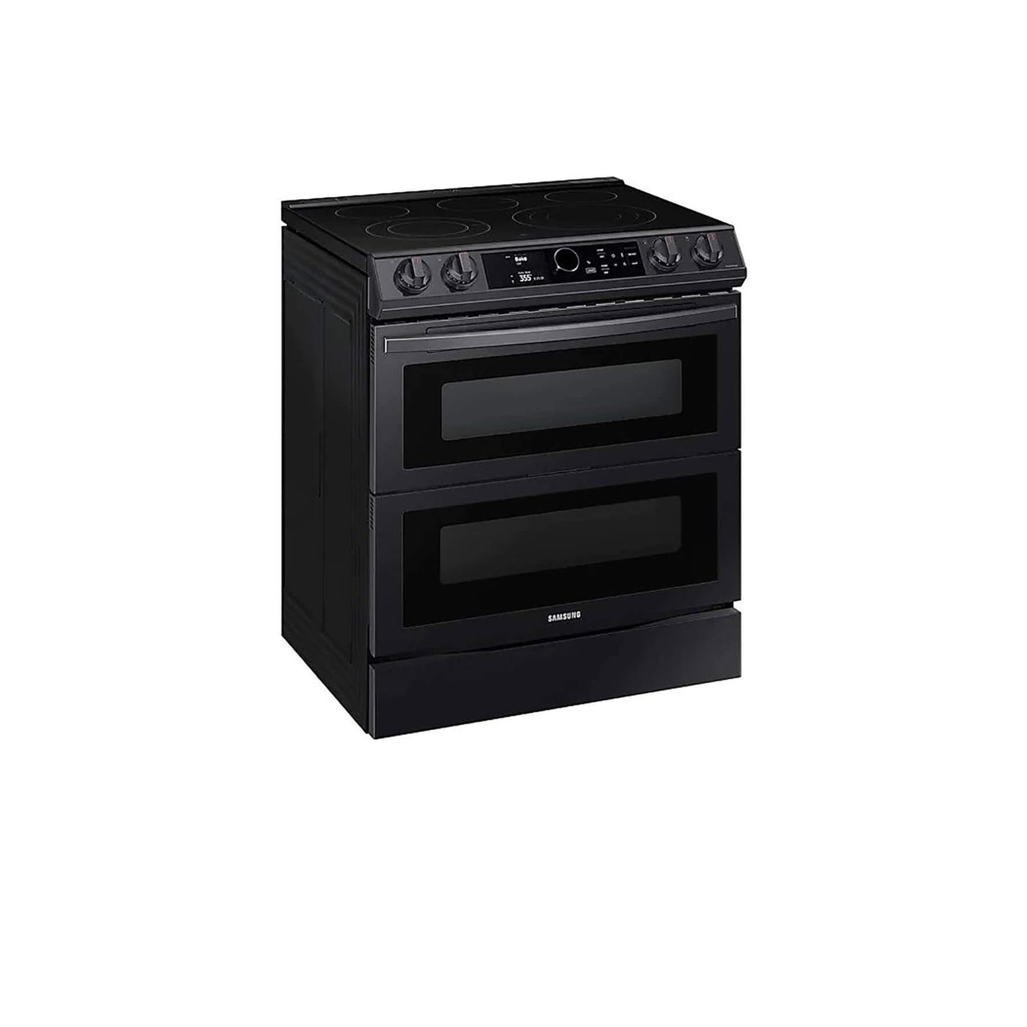 6.3 cu. ft. Smart Slide-in Induction Range with Flex Duo™, Smart Dial & Air Fry in Black Stainless Steel.