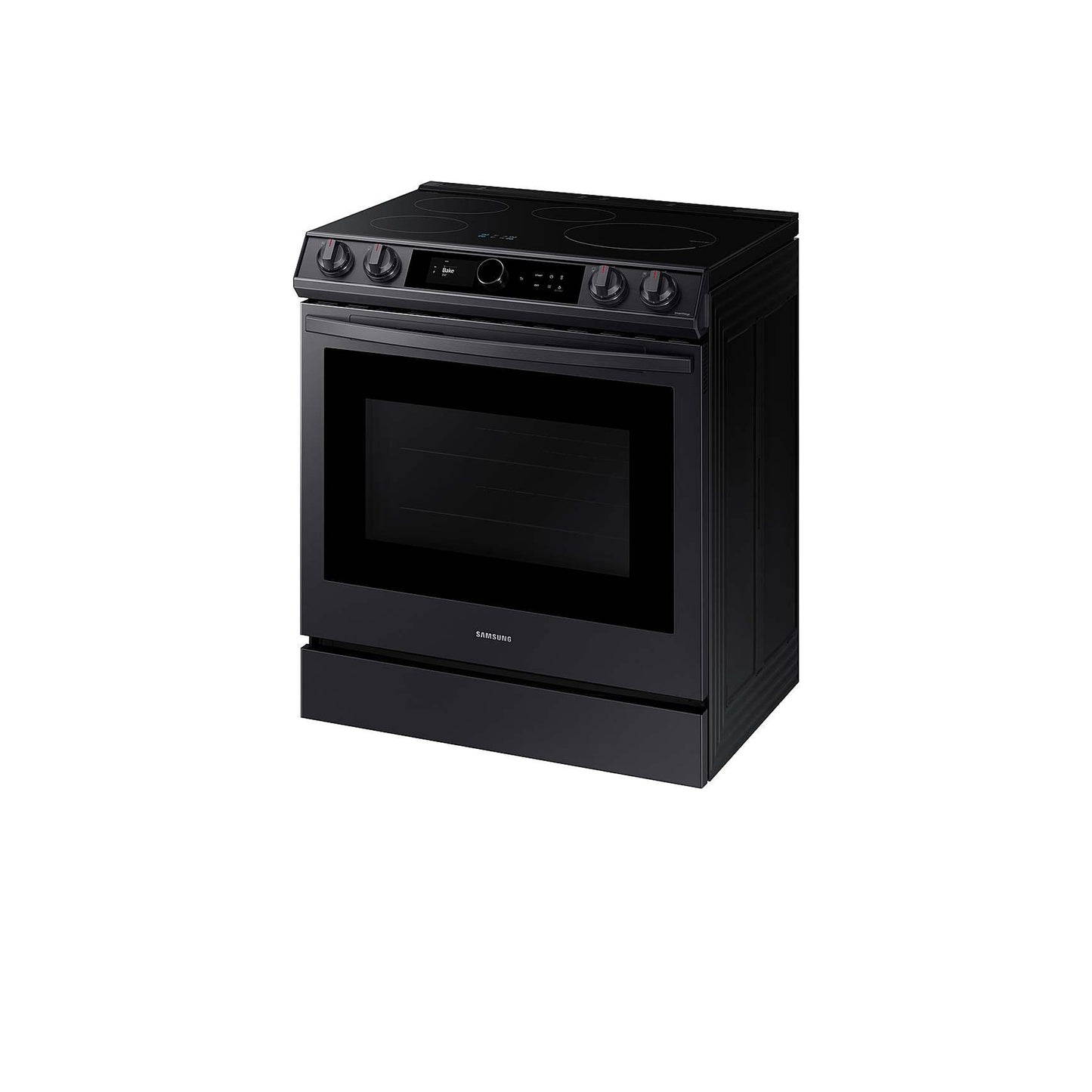 6.3 cu. ft. Smart Slide-in Induction Range with Smart Dial & Air Fry in Black Stainless Steel.