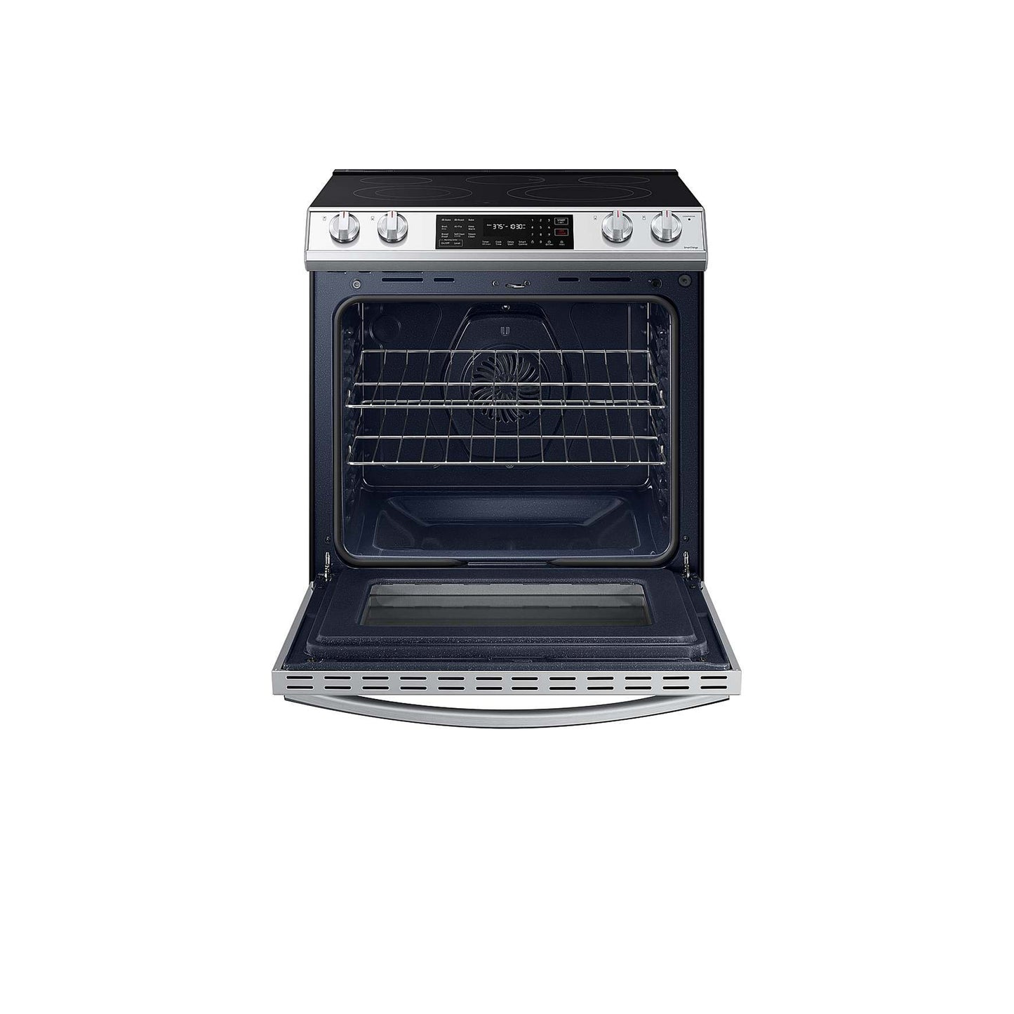 6.3 cu. ft. Smart Slide-in Electric Range with Air Fry & Convection in Stainless Steel.