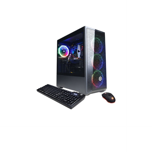 كمبيوتر مكتبي CyberPowerPC Gamer Xtreme GXI11240CPGV11 (أسود) 