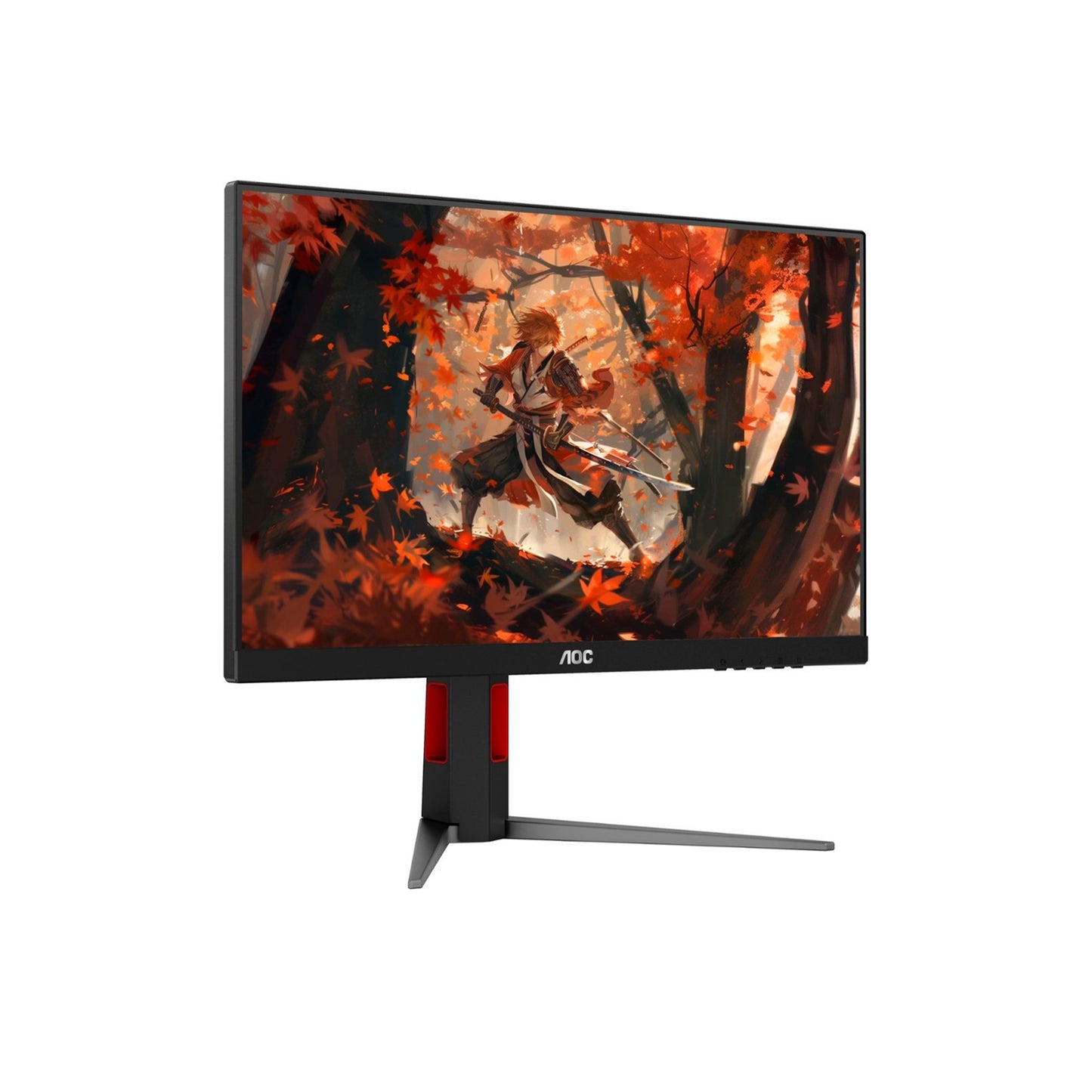 AOC - 24G4 23.8" IPS Gaming Monitor, FHD (1920x1080), 180Hz, 1ms, Freesync, HDR10 - Black/Red