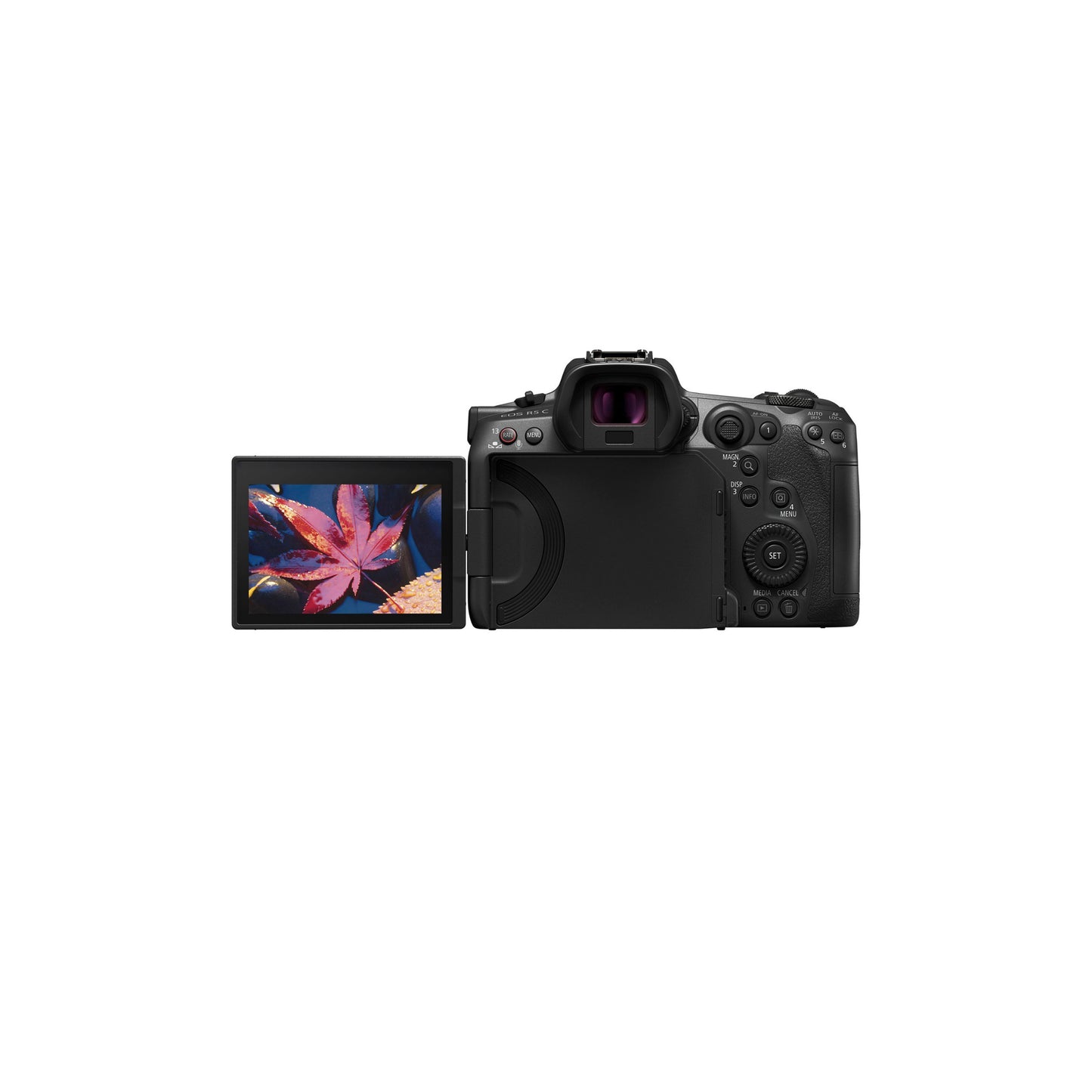 Canon - EOS R5 C 8K Video Mirrorless Cinema Camera (Body Only) - Black.