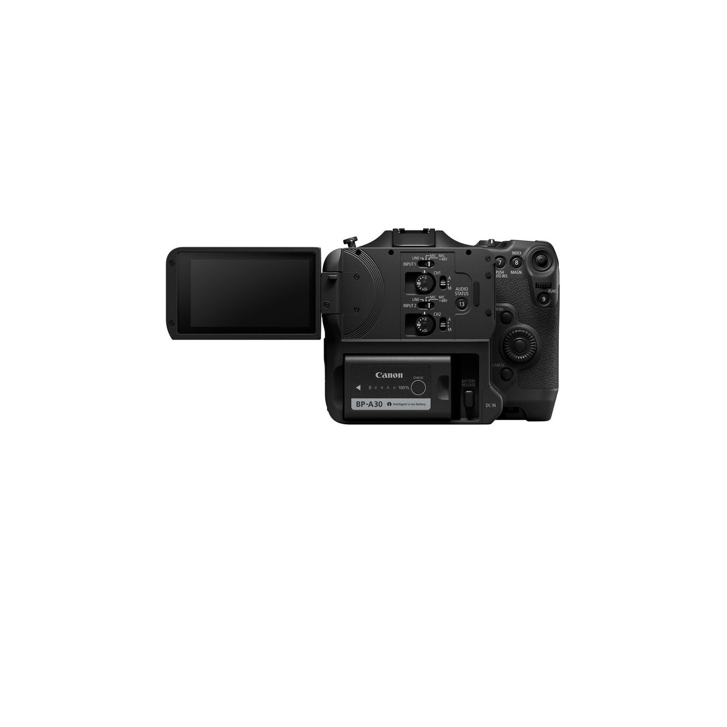 Canon - EOS C70 4K Video Mirrorless Cinema Camera (Body Only) - Black.