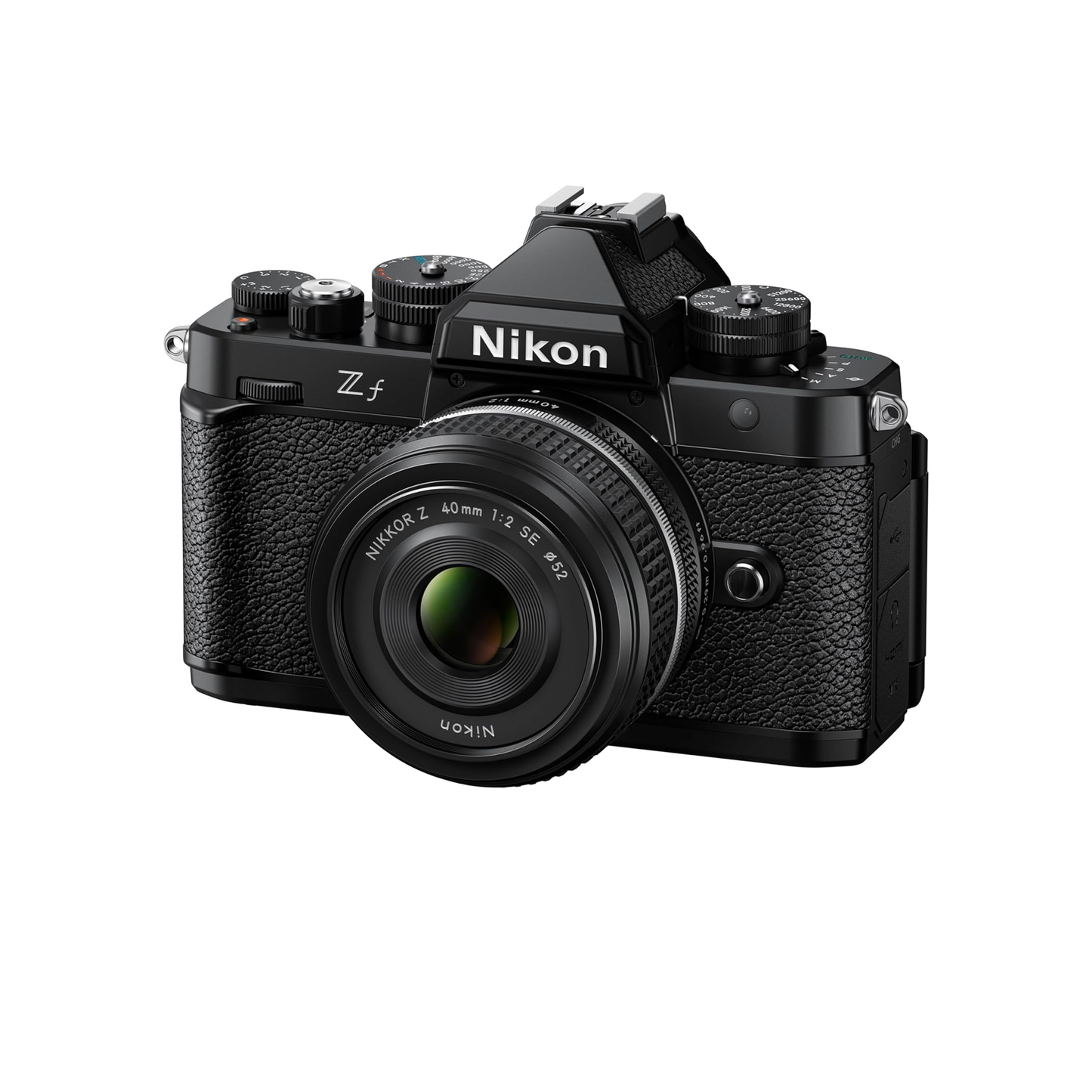 كاميرا Nikon Z f مع إصدار خاص من عدسة Prime وصور ثابتة كاملة الإطار بدون مرآة مع عدسة سريعة مقاس 40 مم f2 