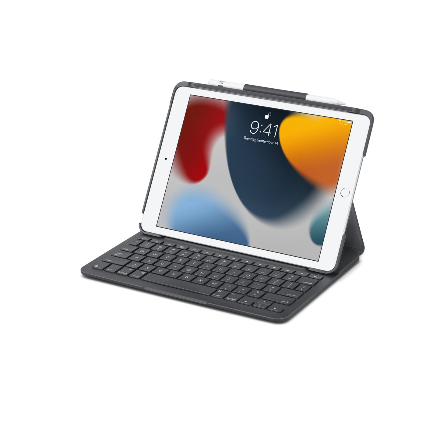 Logitech Slim Folio Case with Integrated Bluetooth Keyboard for iPad (9th generation)