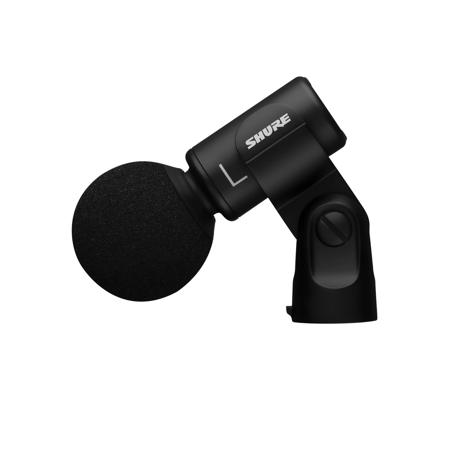 Shure MV88+ Stereo USB Microphone - Condenser Microphone for Streaming and Recording Vocals & Instruments, Mac & Windows Compatible, Real-Time Headphone Monitoring Output, Travel Friendly – Black