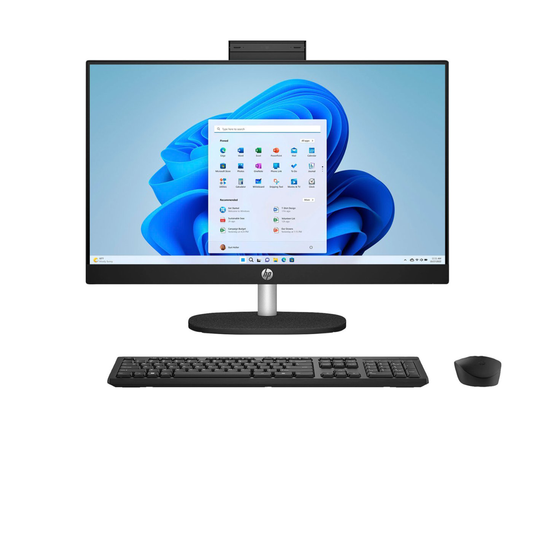 HP All-in-One 24-cr0055t PC, Windows 11 Home, 23.8", Intel® Core™ i7, 16GB RAM, 1TB SSD, FHD