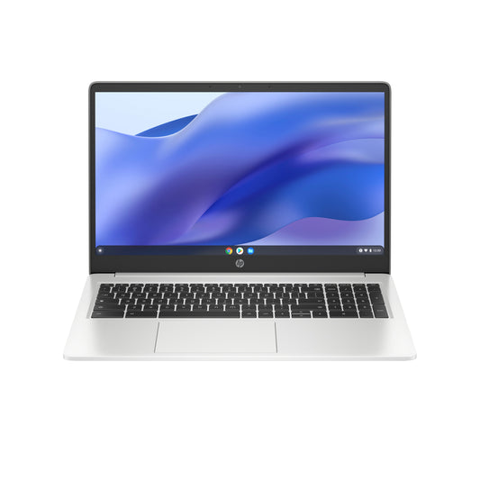 HP Chromebook, 5th Generation, Intel® Celeron®, 15.6" diagonal, 4 GB Memory, 64 GB eMMC.