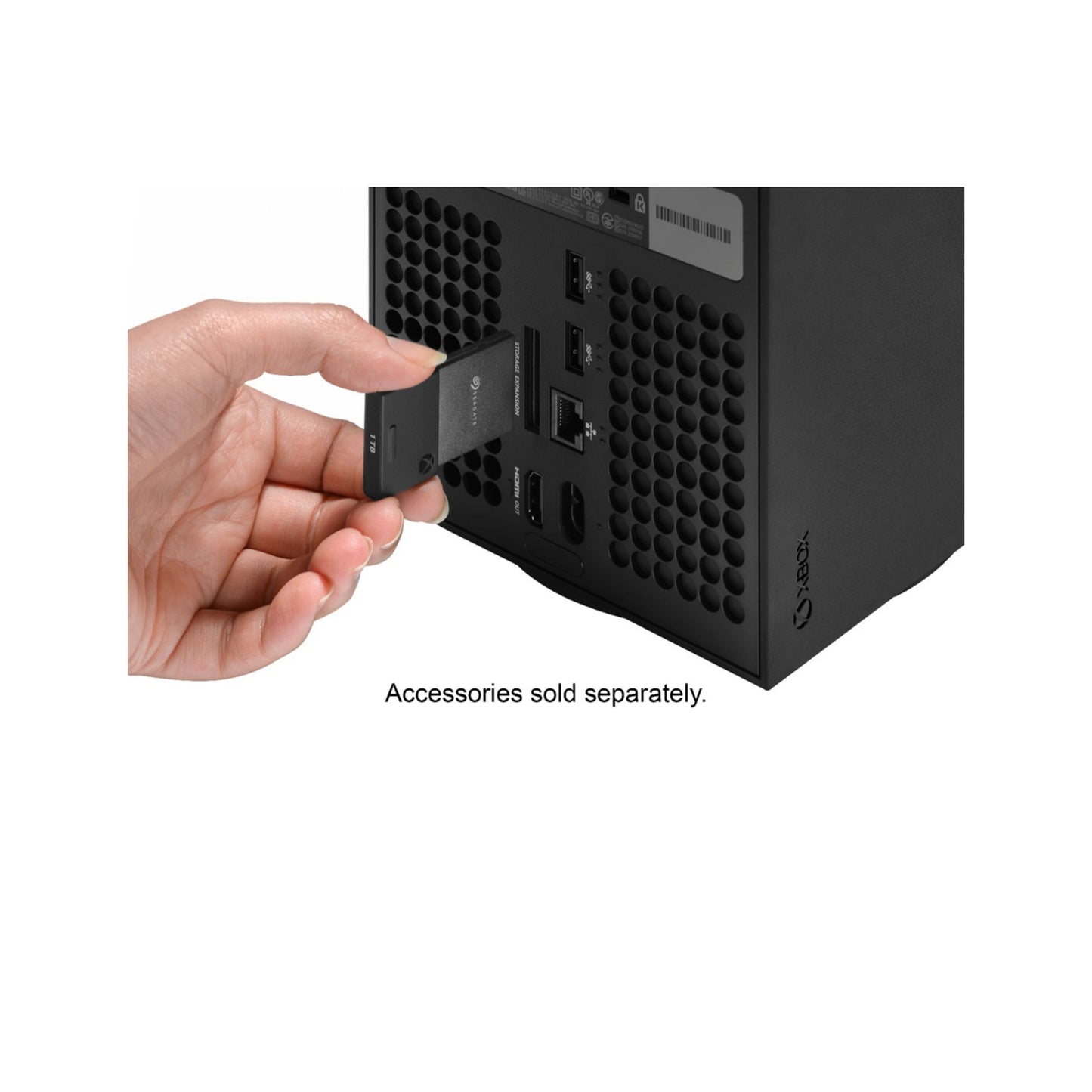 Seagate - بطاقة توسيع تخزين سعة 2 تيرابايت لجهاز Xbox Series X|S داخلي NVMe SSD - أسود 