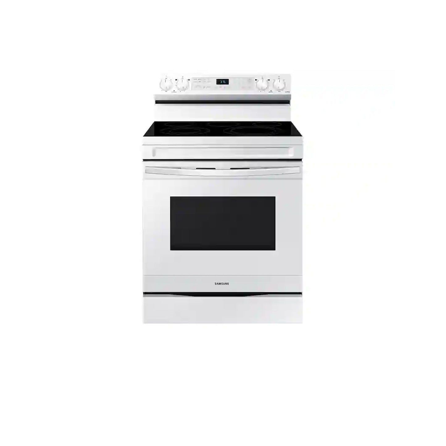 6.3 cu. ft. Smart Freestanding Electric Range with No-Preheat Air Fry & Convection in Stainless Steel.