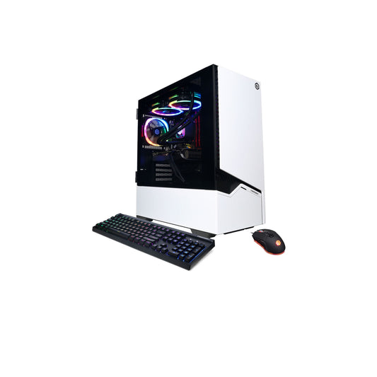 كمبيوتر مكتبي CyberPowerPC Gamer Supreme Liquid Cool SLC11000CPG (أبيض) 