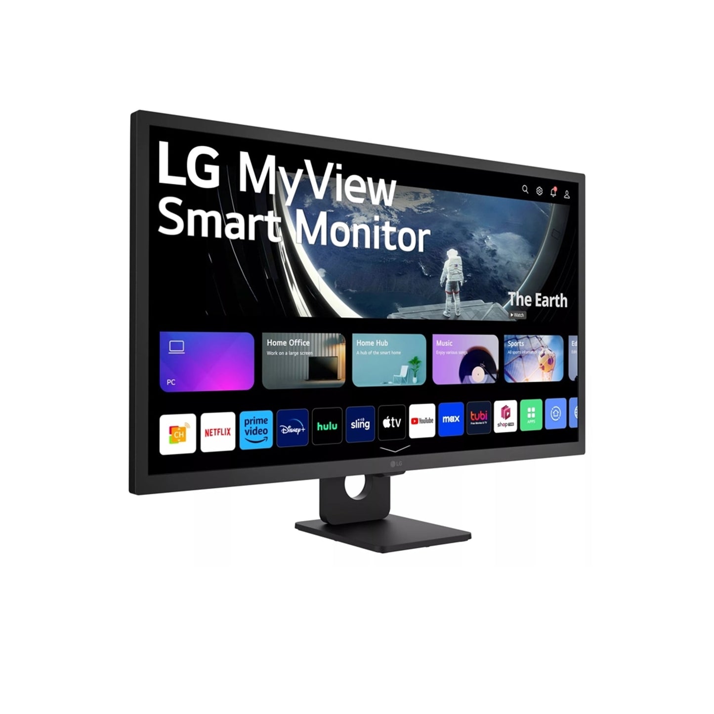 32" Full HD IPS MyView Smart Monitor with webOS and Built-in Speakers