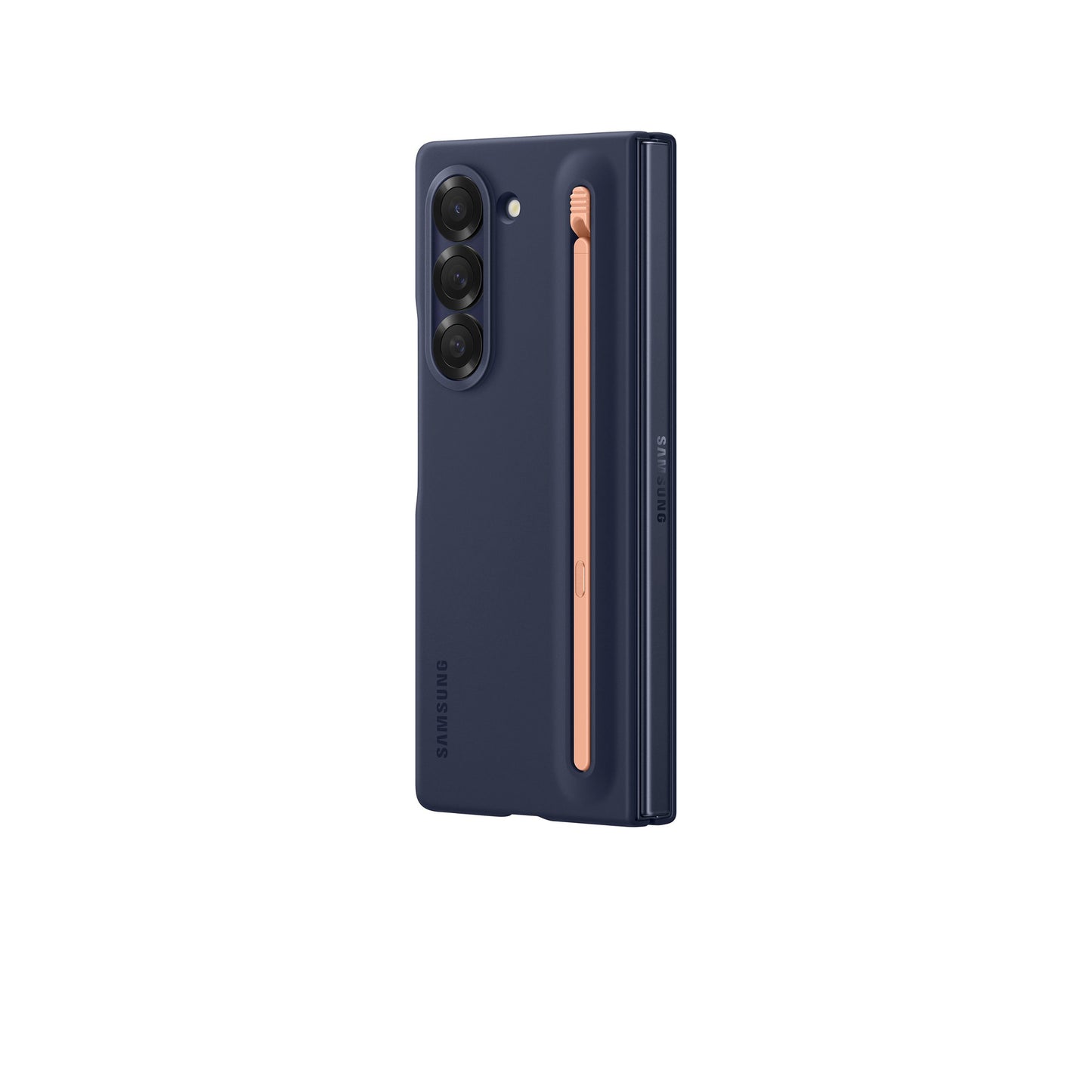 Galaxy Z Fold6 S Pen Case, Navy, Gray & Pink.