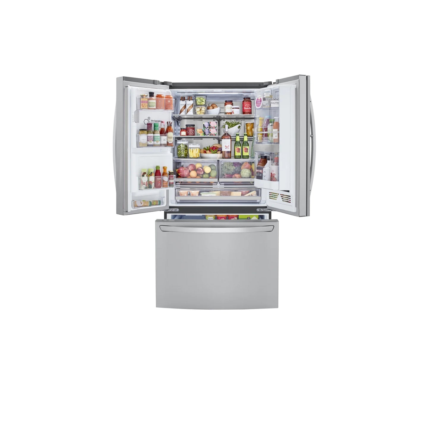 36-inch Wide French Door Refrigerator - 30 cu. ft. - LRFDS3016S