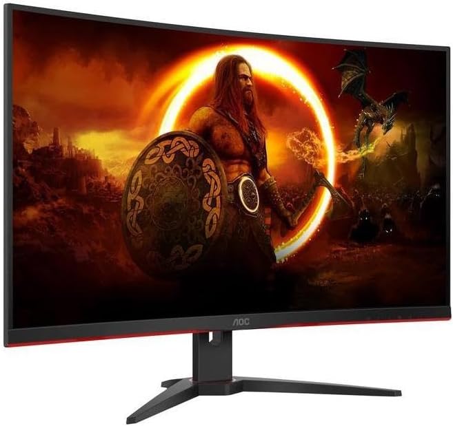 شاشة الألعاب AOC FreeSync مقاس 24G2SAE/BK|الدقة 1920 × 1080 