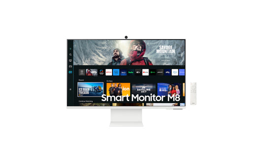 27" M80C Smart Monitor 4K UHD with Streaming TV, USB-C Ergonomic Stand and SlimFit Camera