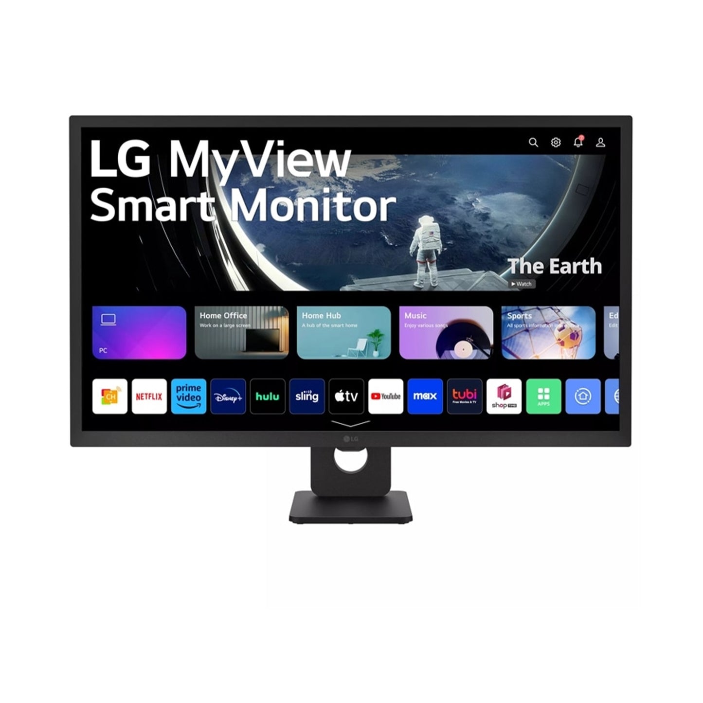 32" Full HD IPS MyView Smart Monitor with webOS and Built-in Speakers