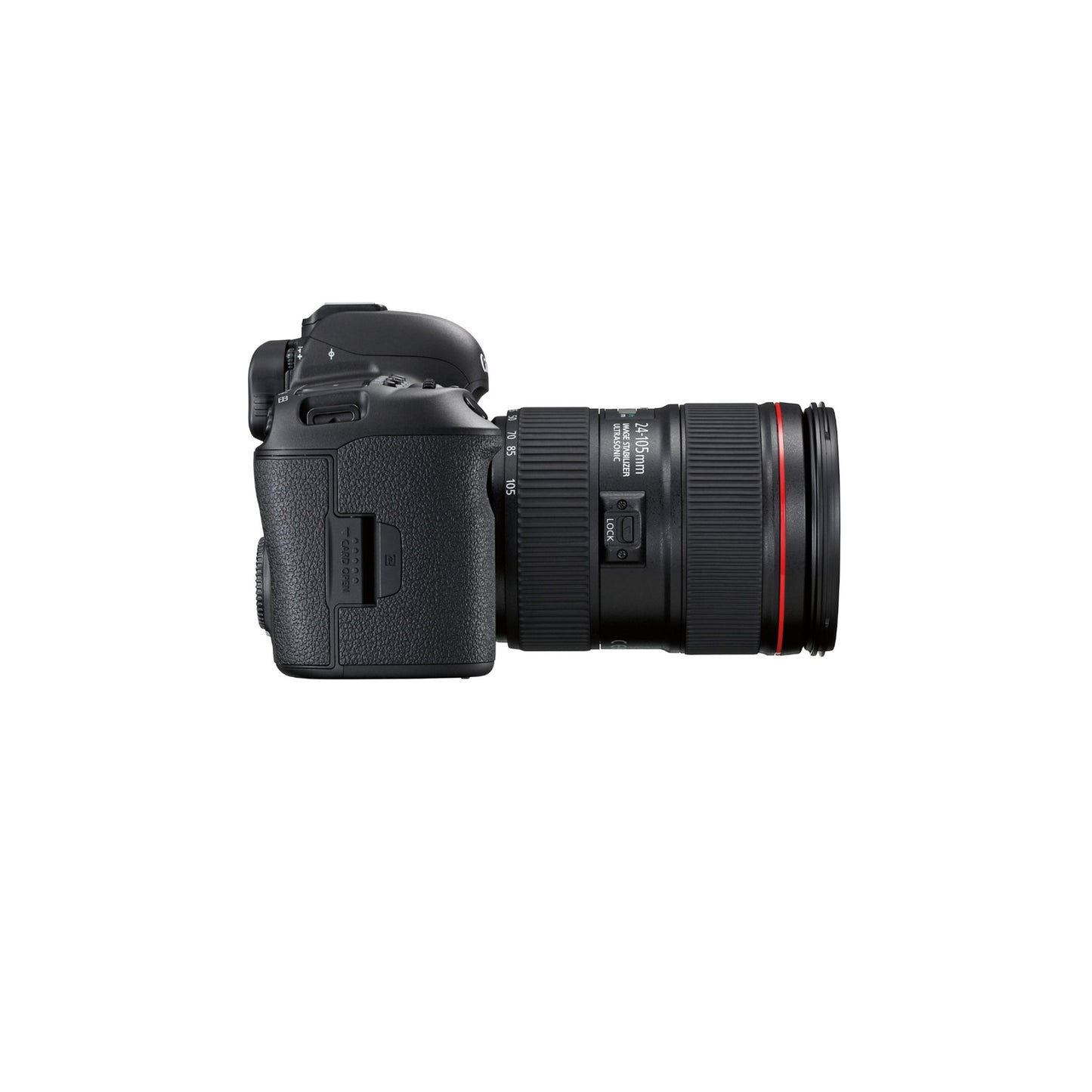 Canon - EOS 5D Mark IV DSLR Camera with 24-105mm f/4L IS II USM Lens - Black.