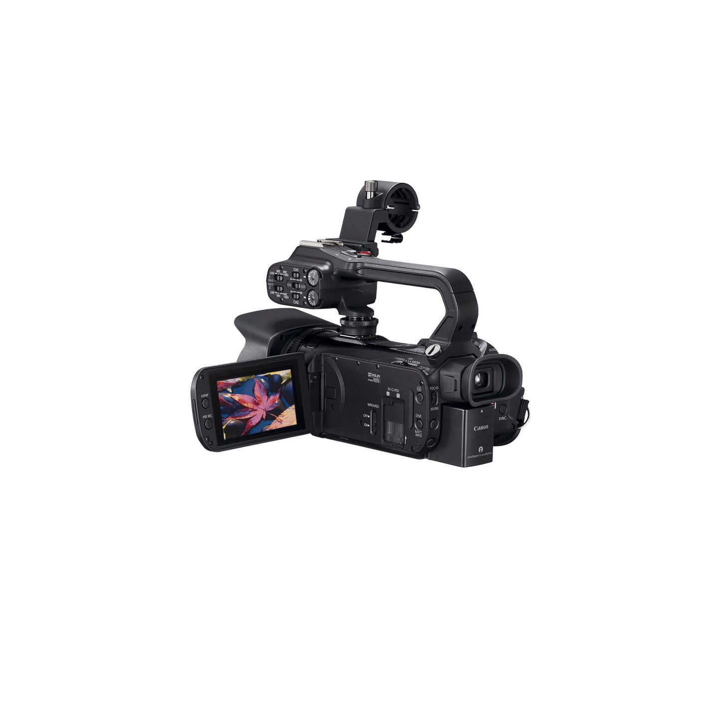 Canon - XA15 HD Flash Memory Premium Camcorder - Black.