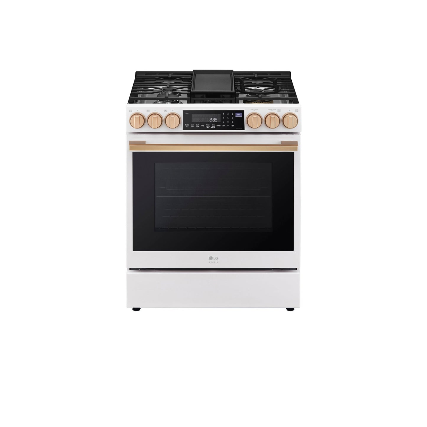 LG STUDIO 6.3 cu. ft. InstaView® Gas Slide-in Range with ProBake Convection® and Air Fry