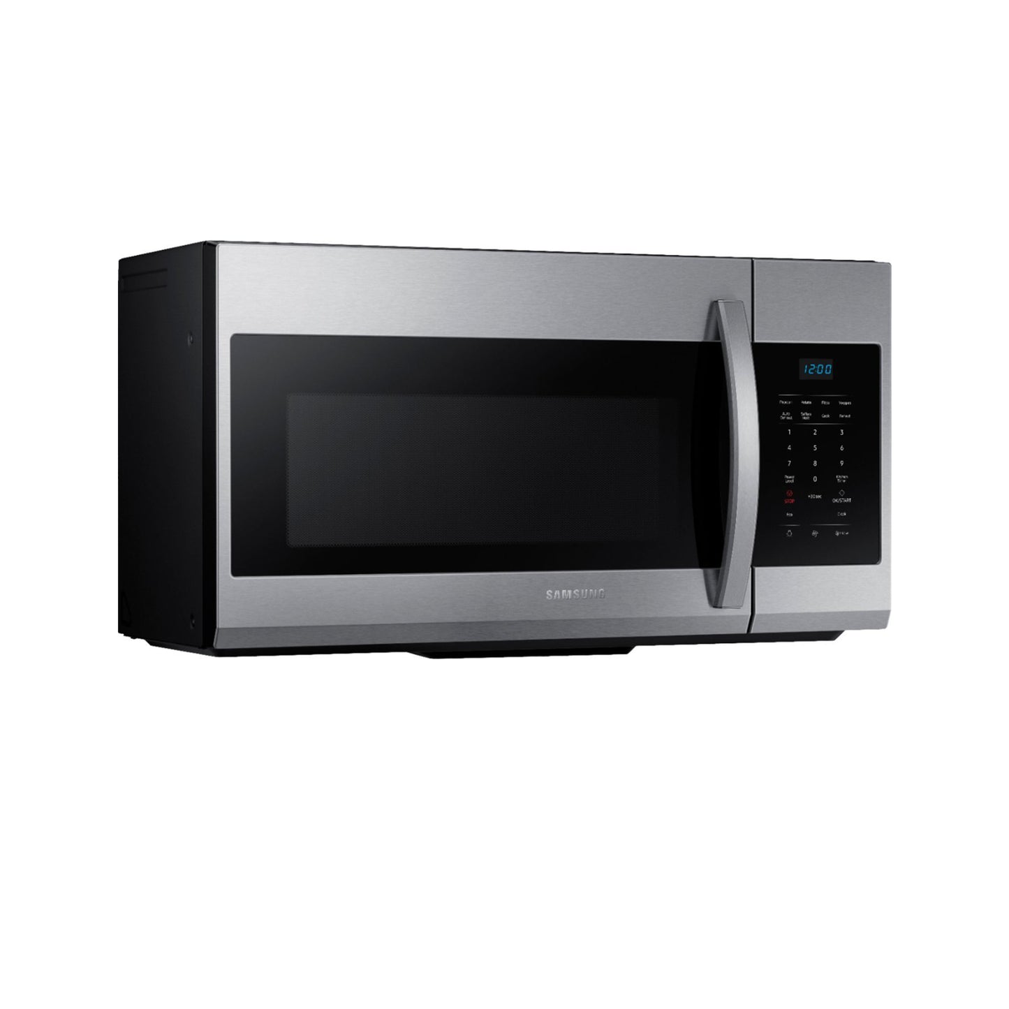 Samsung - 1.7 Cu. Ft. Over-the-Range Microwave - Stainless Steel.