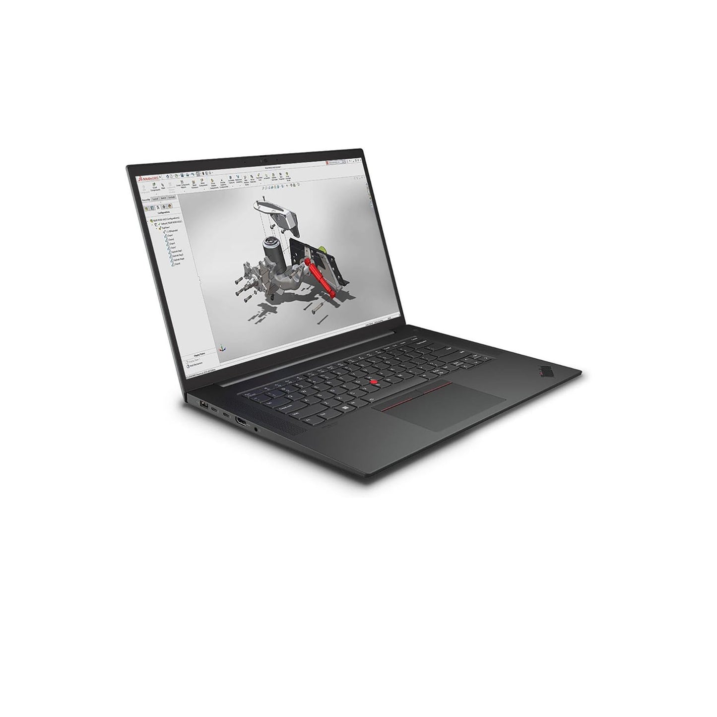 محطة العمل المحمولة ThinkPad P1 Gen 6 Intel (16 بوصة) - أسود