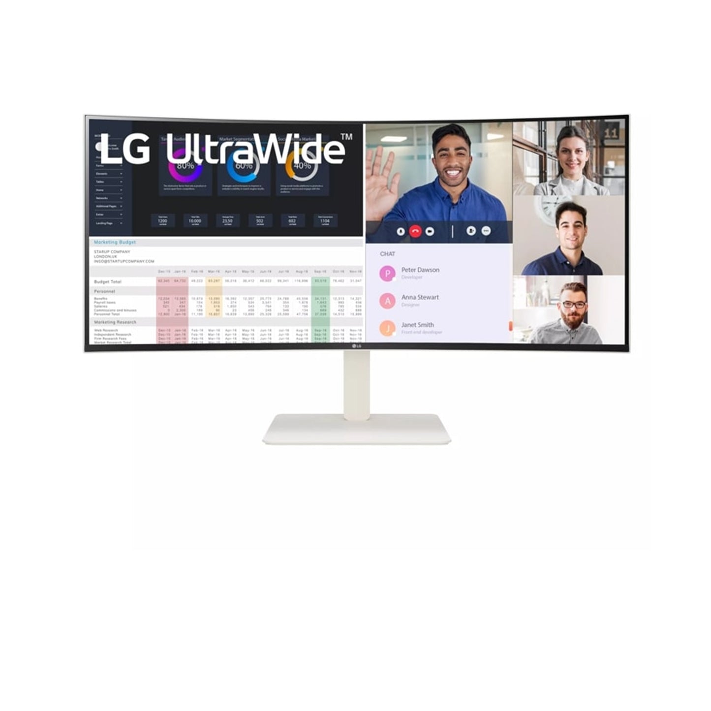 38" UltraWide™ Curved Monitor with WQHD Nano IPS Display with VESA DisplayHDR 600 and 144Hz Refresh Rate