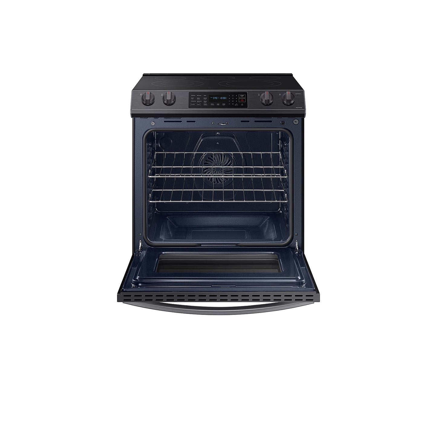 6.3 cu. ft. Smart Slide-in Electric Range in Stainless Steel.