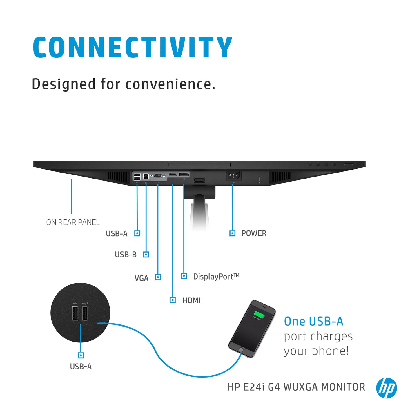 شاشة HP E24i G4 WUXGA