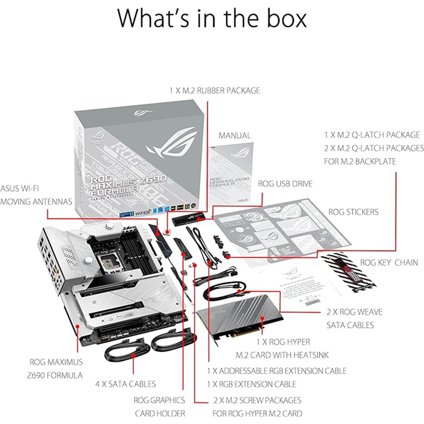 ASUS ROG Maximus Z690 Formula ATX Motherboard with Water Cooling, WiFi 6E, PCIe 5.0, DDR5, Thunderbolt 4 - For Intel 12th Gen CPU