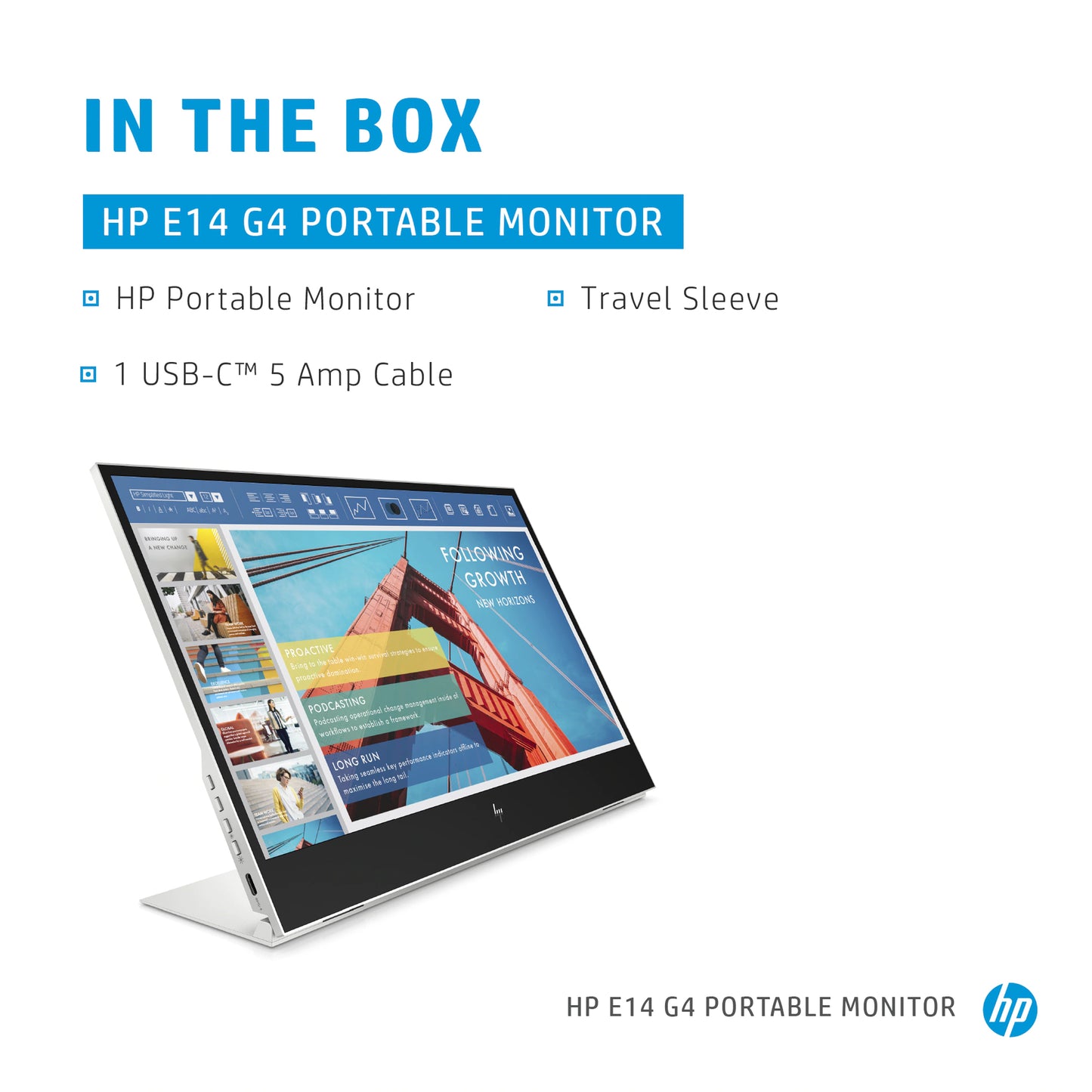 شاشة HP E14 G4 المحمولة