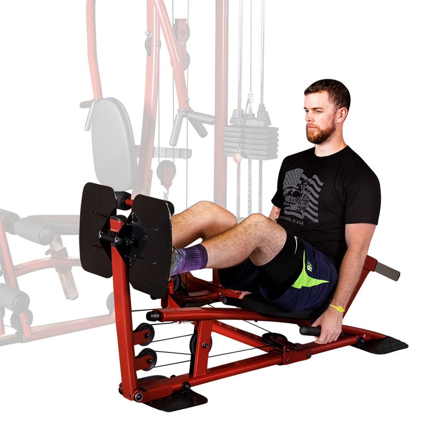 Leg Press Attachment for Body-Solid EXM1 Gym