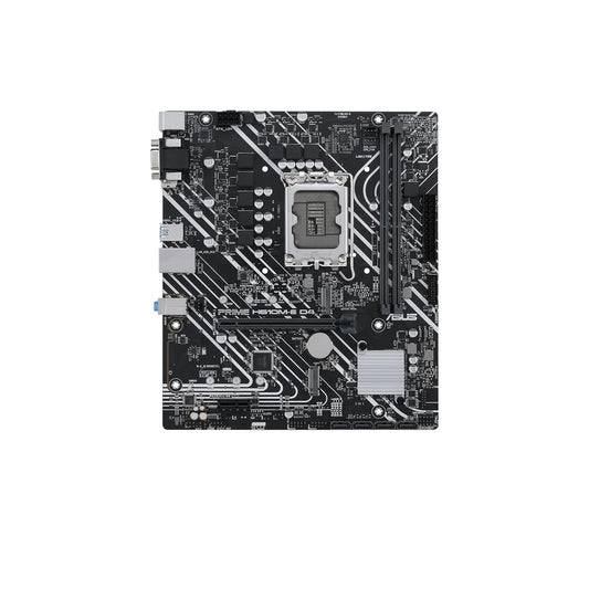اللوحة الأم SUS Prime H610M-E mATX LGA1700 مع PCIe 4.0، DDR4، فتحات M.2، شبكة LAN 1 جيجا بايت، HDMI/DP، USB 3.2 Gen 1 