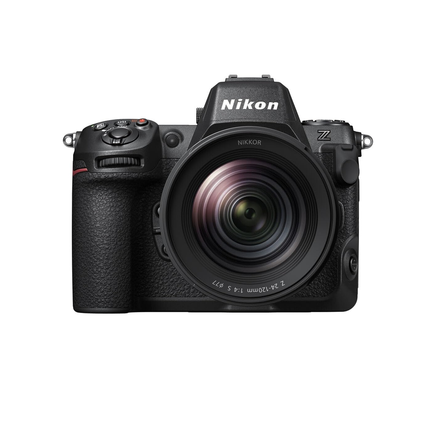 كاميرا Nikon Z 8 المزودة بعدسة تكبير وكاميرا هجينة احترافية كاملة الإطار بدون مرآة مع عدسة f4 مقاس 24-120 مم 